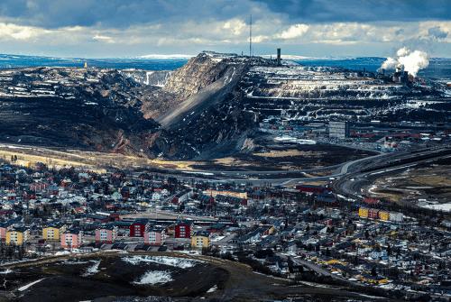 Kiruna, a svédországi bányászváros költözik