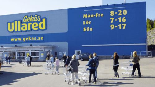 A világ legnagyobb szupermarketje Svédországban - Gakas Ullared